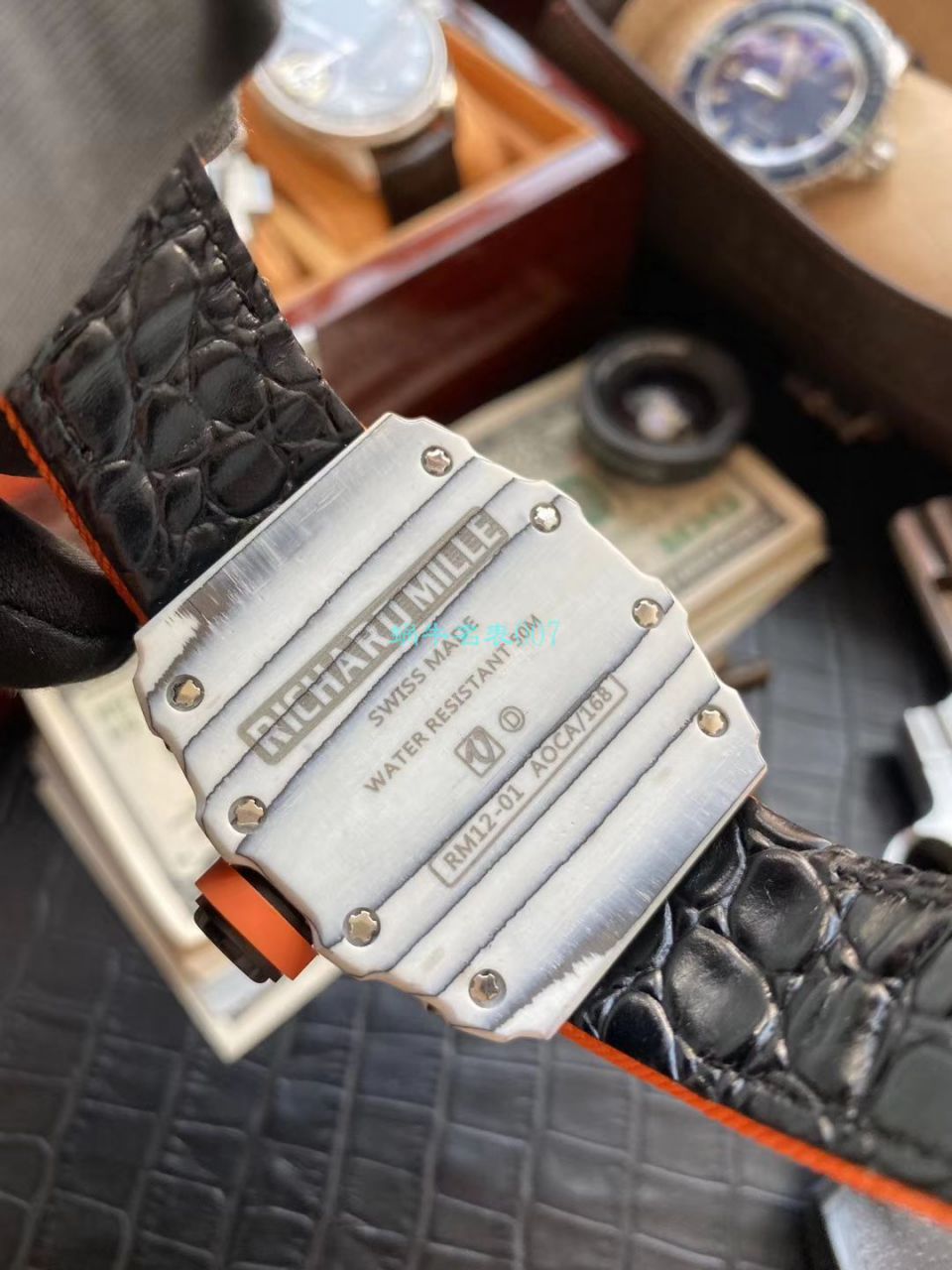 客定改装RICHARD MILLE RICHARD MILLE  Replica Copy RM 12-01限量 Tourbillon  wrist watches  / RM12-01