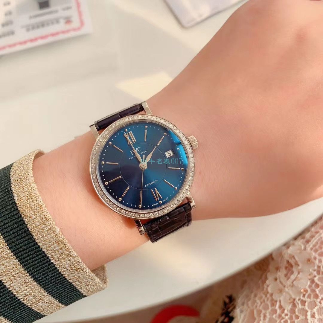 原单真钻 IWC 女装柏涛菲诺系列IW458111 wrist watches  / WG526