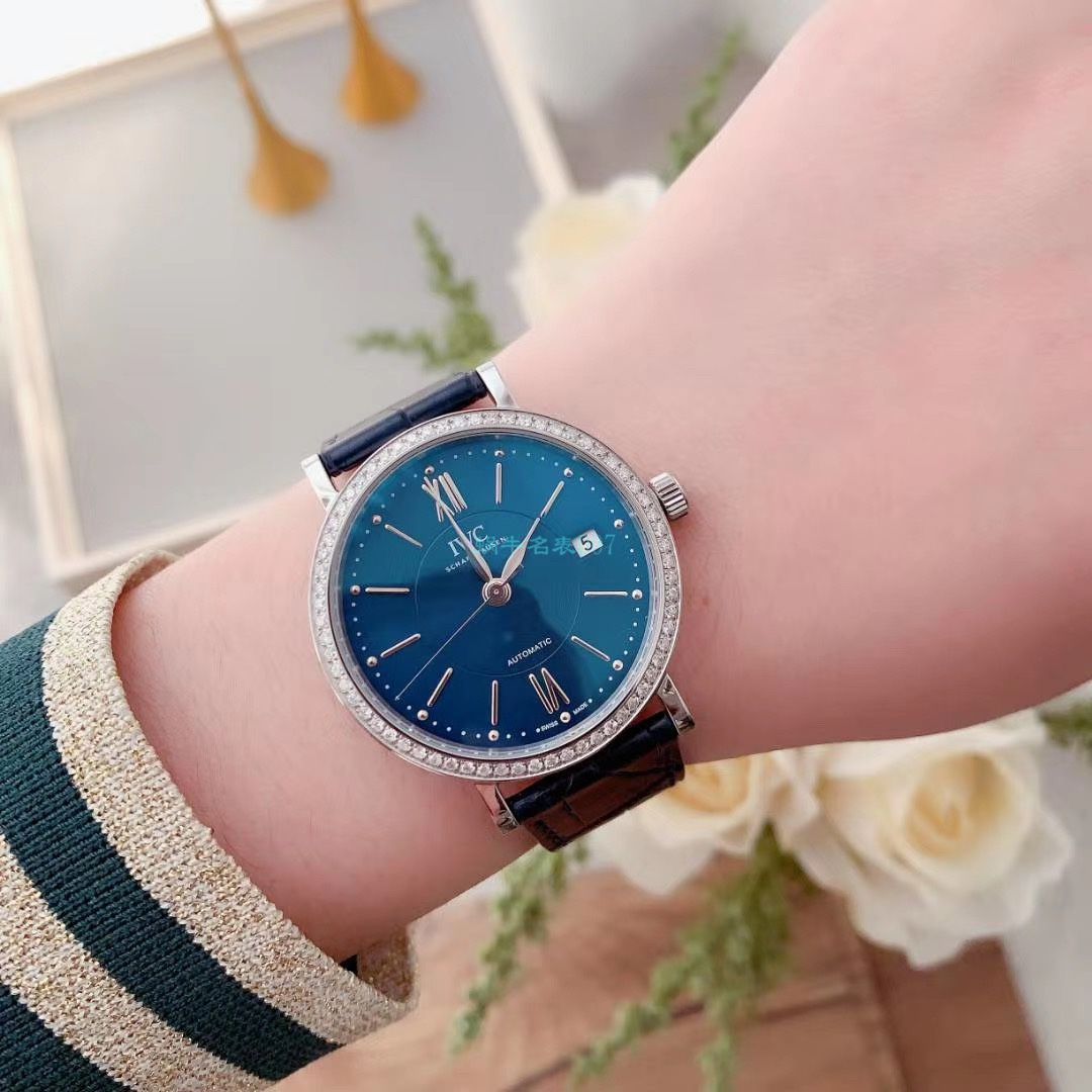 原单真钻 IWC 女装柏涛菲诺系列IW458111 wrist watches  / WG526