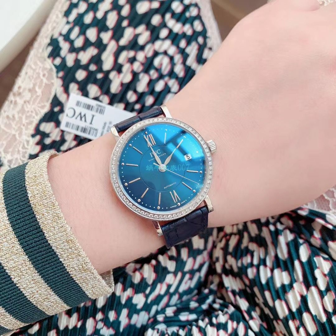 原单真钻 IWC 女装柏涛菲诺系列IW458111 wrist watches  / WG526