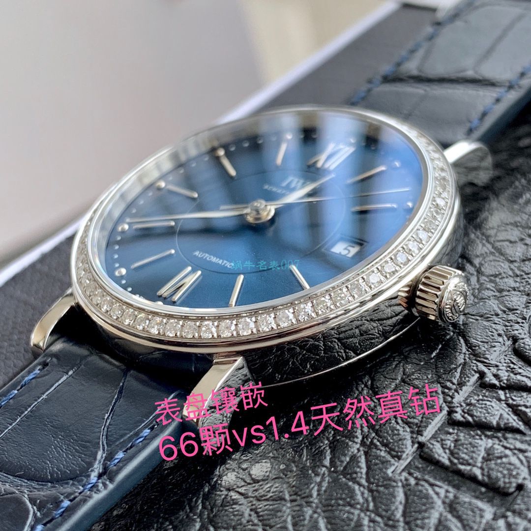 原单真钻 IWC 女装柏涛菲诺系列IW458111 wrist watches  / WG526