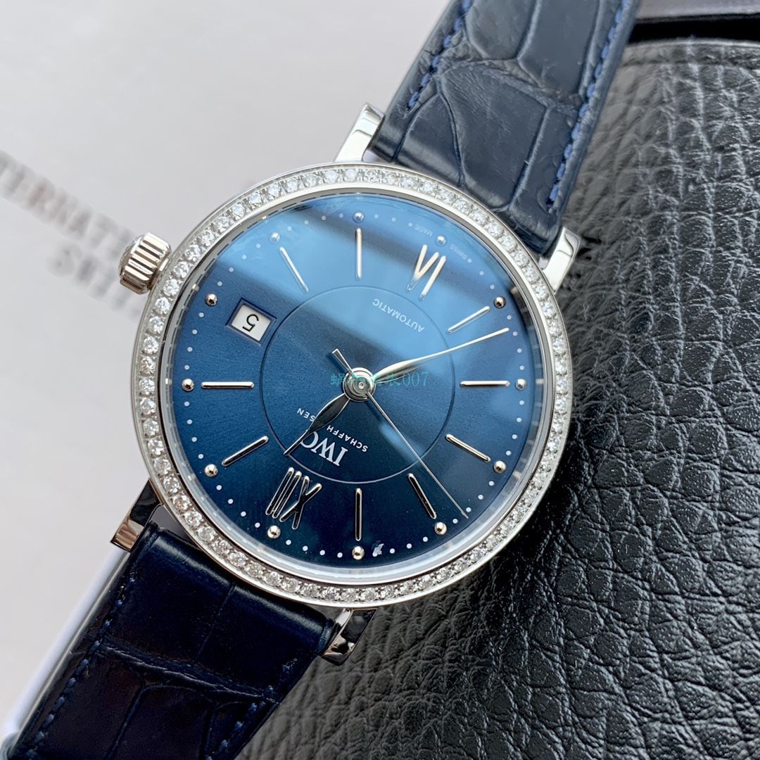 原单真钻 IWC 女装柏涛菲诺系列IW458111 wrist watches  / WG526