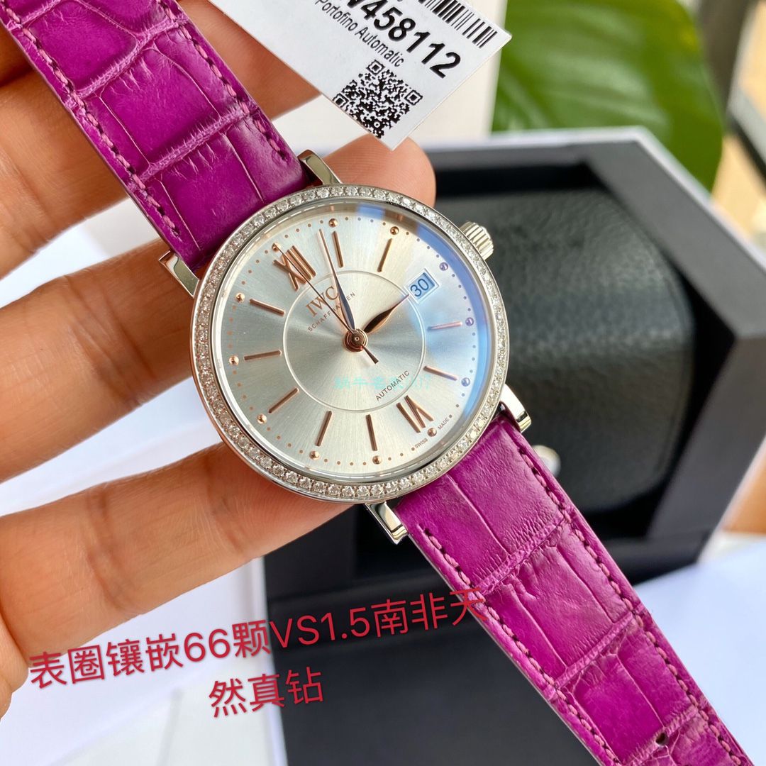 【渠道原单】IWC IWC 表柏涛菲诺系列IW458112 wrist watches 女装 / WG176