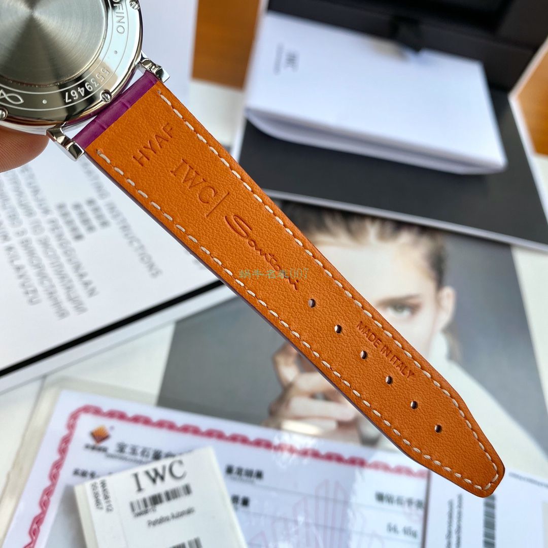 【渠道原单】IWC IWC 表柏涛菲诺系列IW458112 wrist watches 女装 / WG176