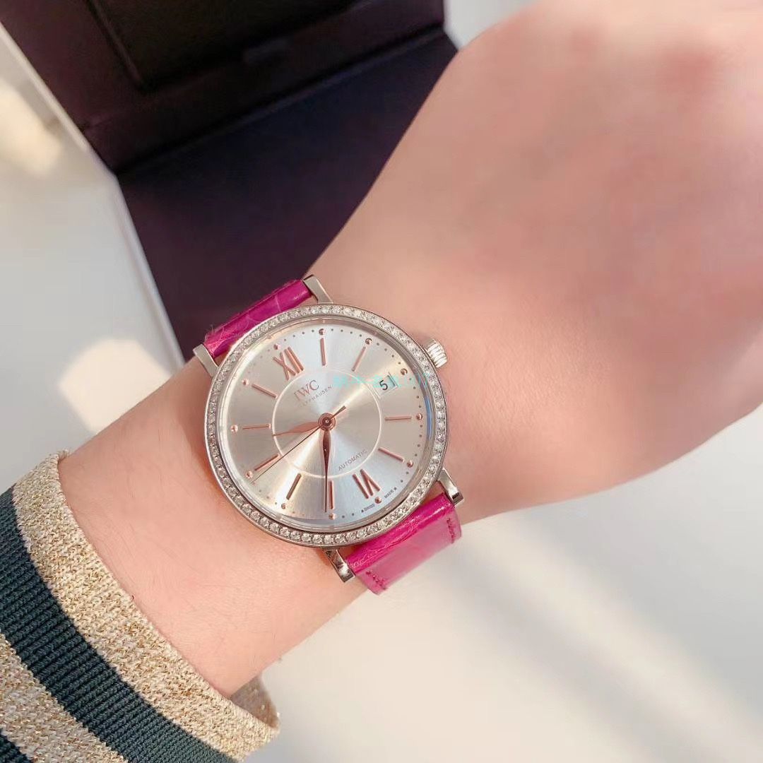 【渠道原单】IWC IWC 表柏涛菲诺系列IW458112 wrist watches 女装 / WG176