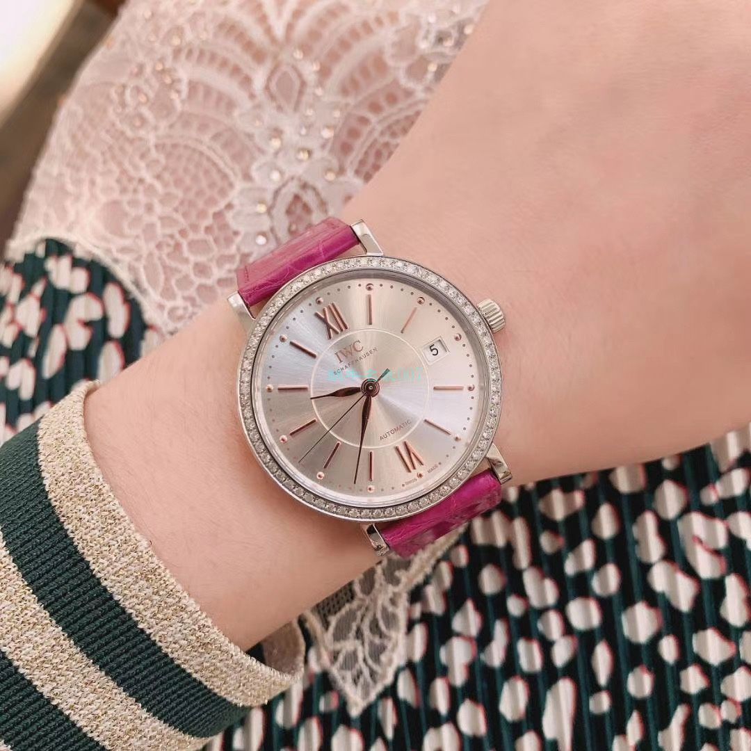 【渠道原单】IWC IWC 表柏涛菲诺系列IW458112 wrist watches 女装 / WG176