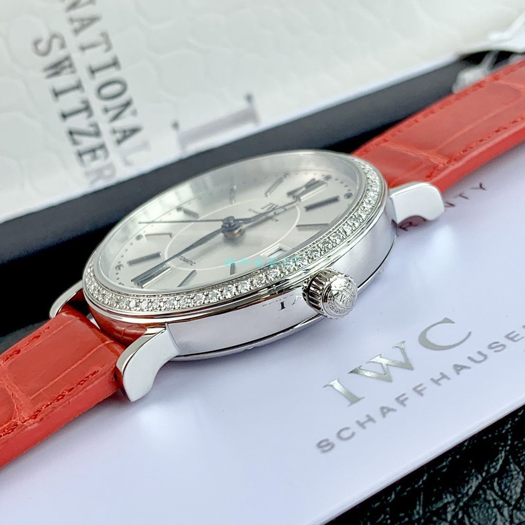 原单真钻IWC女表 IWC 柏涛菲诺系列IW458109 wrist watches  / WG527