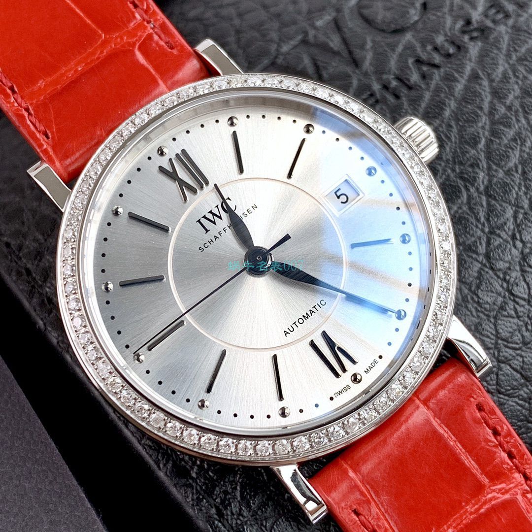 原单真钻IWC女表 IWC 柏涛菲诺系列IW458109 wrist watches  / WG527