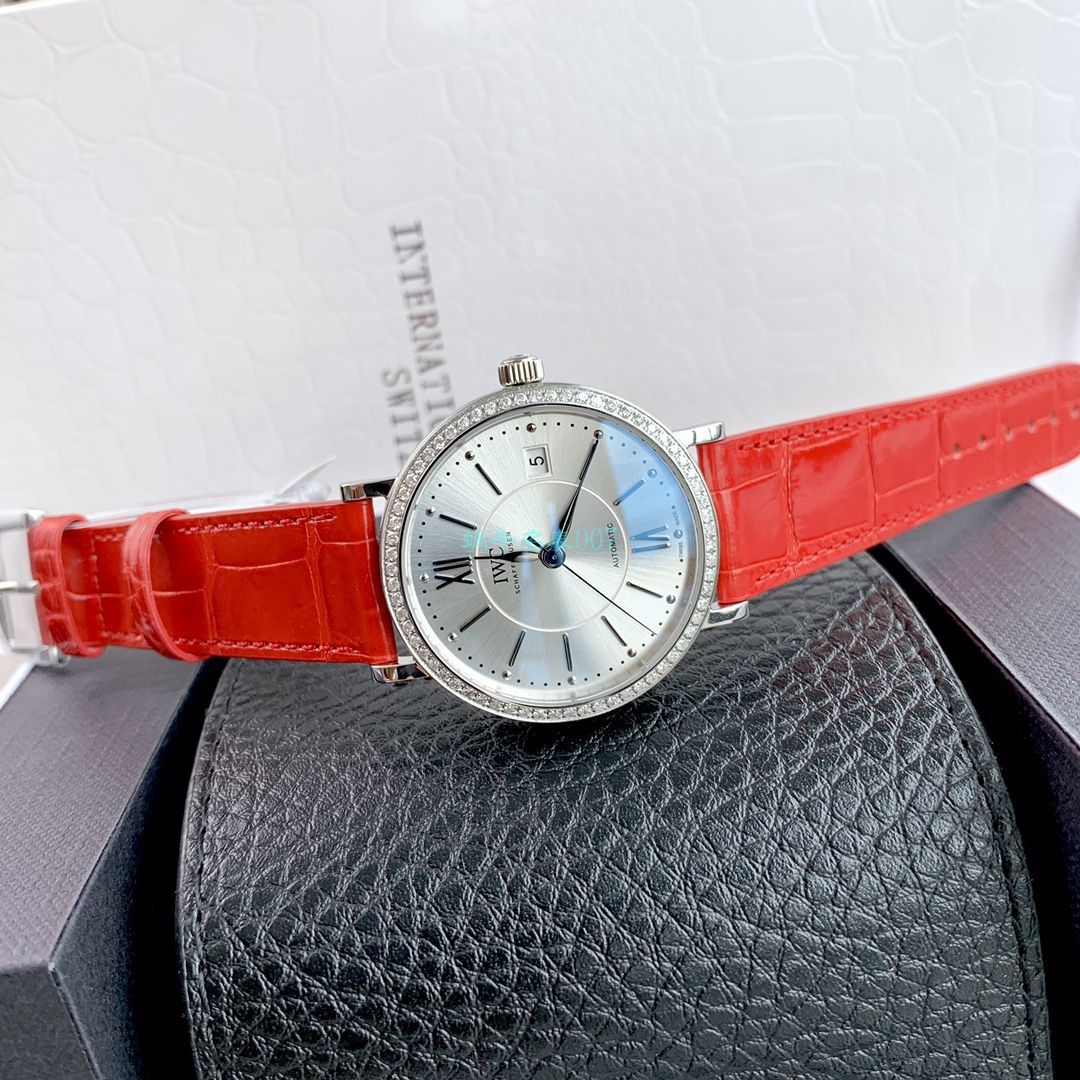 原单真钻IWC女表 IWC 柏涛菲诺系列IW458109 wrist watches  / WG527