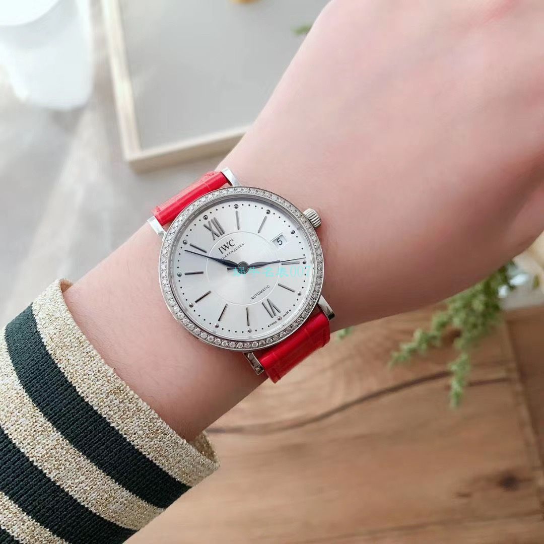 原单真钻IWC女表 IWC 柏涛菲诺系列IW458109 wrist watches  / WG527