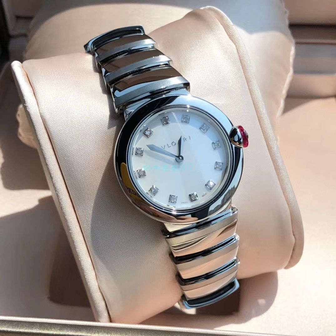 渠道真钻原单 BVLGARI LVCEA系列102196 LU28WSS/12女士 wrist watches  / BG033