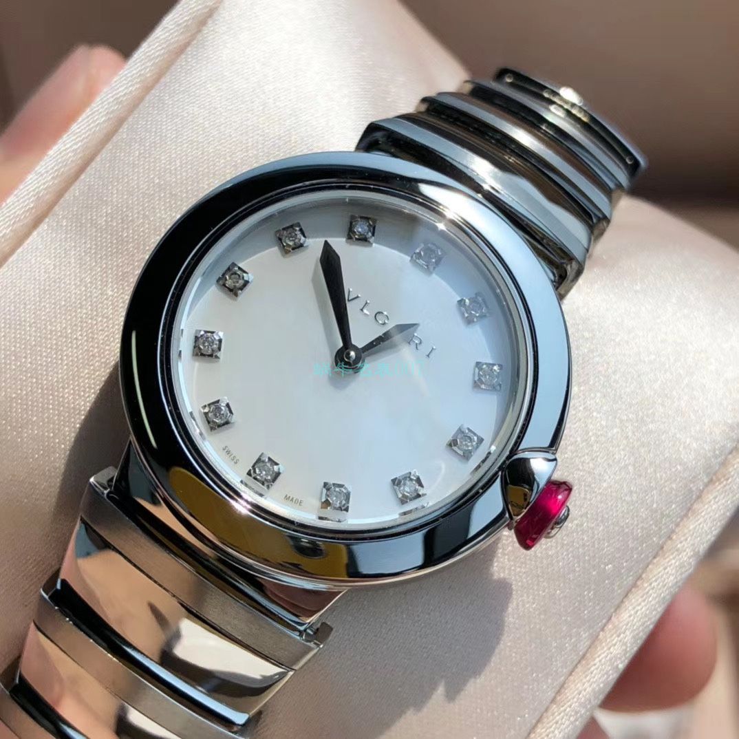 渠道真钻原单 BVLGARI LVCEA系列102196 LU28WSS/12女士 wrist watches  / BG033