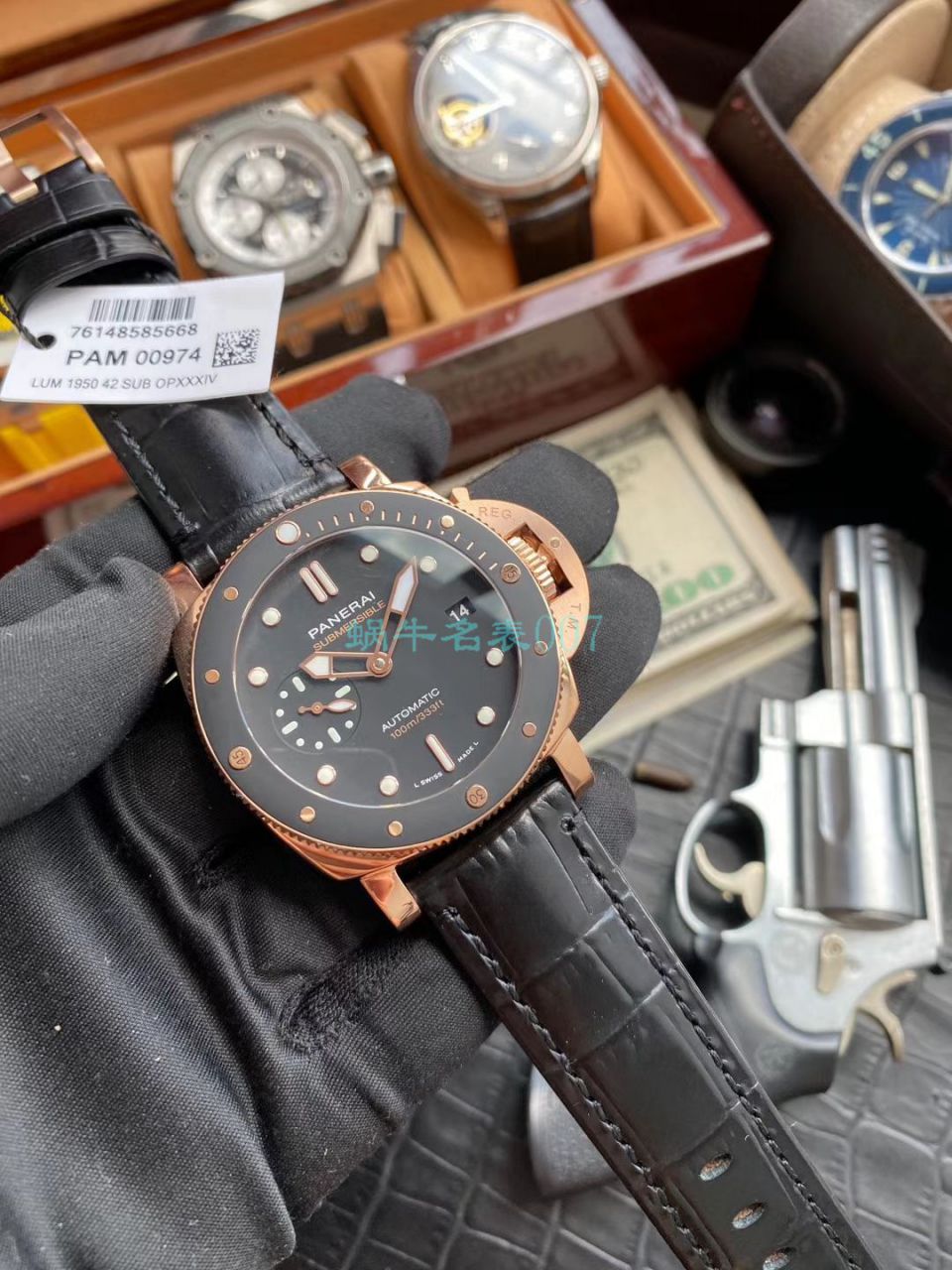 VS Factory  Replica Copy  Watches Panerai SUBMERSIBLE 潜行系列PAM00974 wrist watches  / VSPAM974