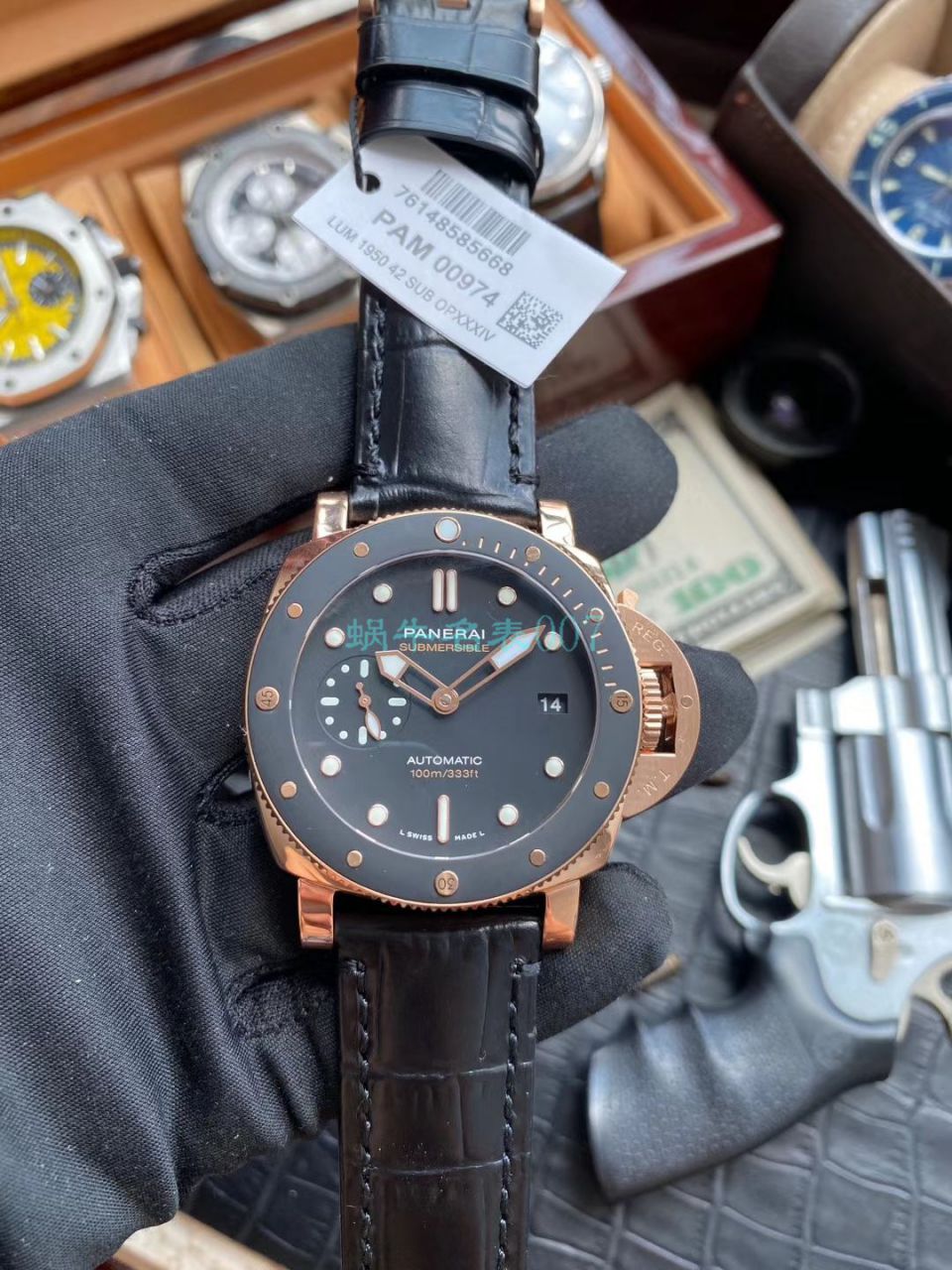 VS Factory  Replica Copy  Watches Panerai SUBMERSIBLE 潜行系列PAM00974 wrist watches  / VSPAM974
