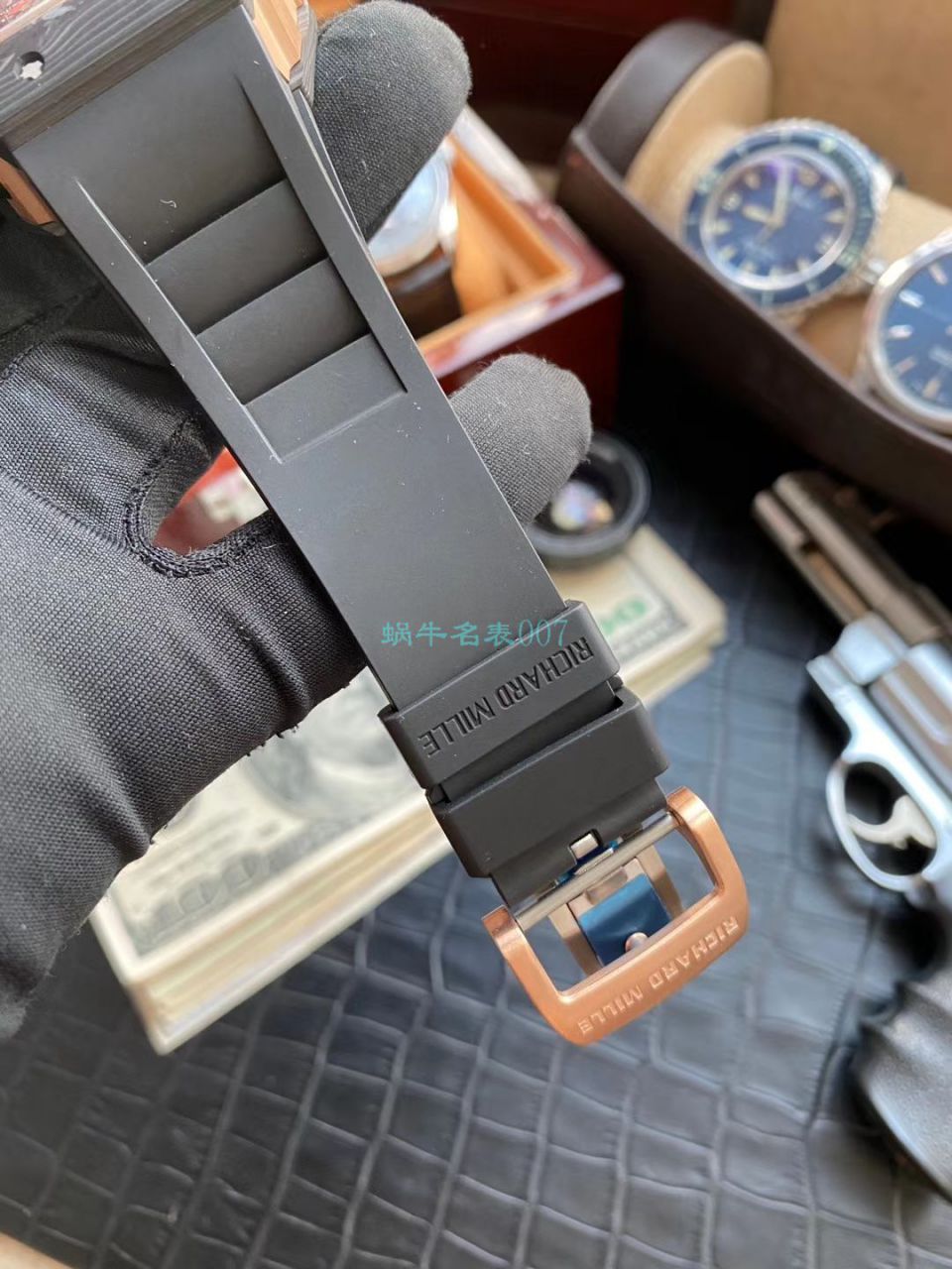 KV Factory V2升级版 RICHARD MILLE  Replica Copy 锻造 carbon fiber RM 011 LOTUS F1 TEAM wrist watches  / KVRM011V2A