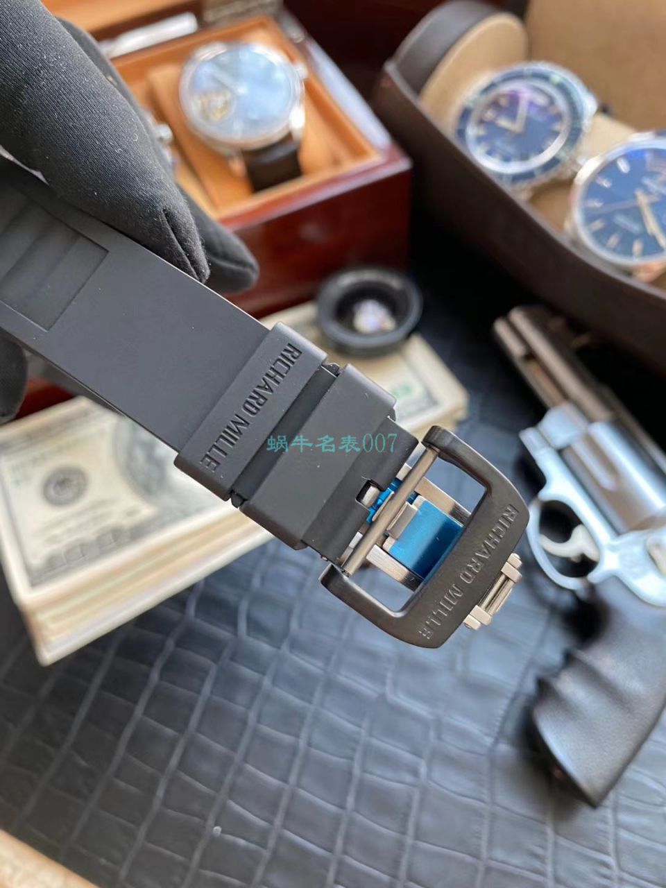 KV台湾 Factory V2升级版锻造 carbon fiber  RICHARD MILLE  Replica Copy  Watches 男士系列RM 011 wrist watches  / KVRM011V2C