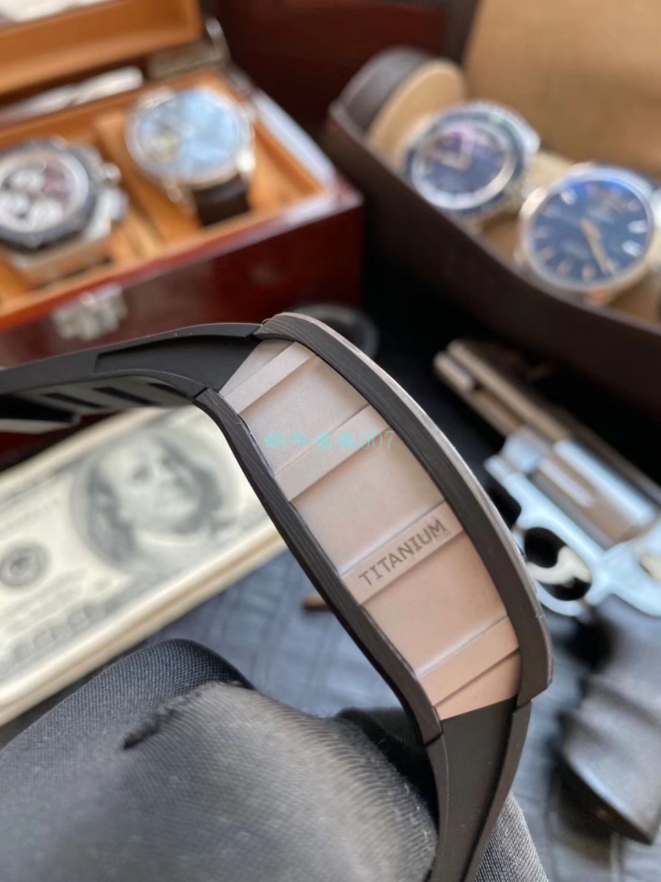 KV Factory V2升级版锻造 carbon fiber  Richard Miller  Replica Watches RM 011 wrist watches  / KVRM011V2B