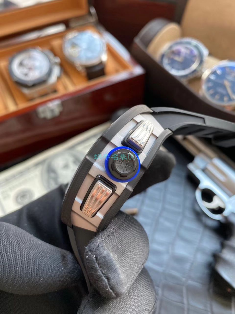 KV Factory V2升级版 RICHARD MILLE  Replica Copy 锻造 carbon fiber RM 011 LOTUS F1 TEAM wrist watches  / KVRM011V2A