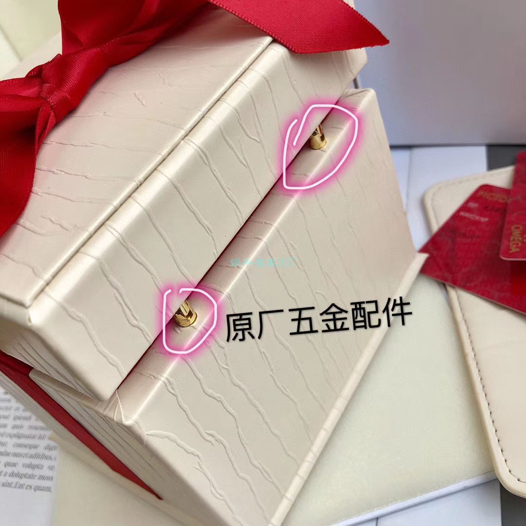 渠道原单真钻OMEGA碟飞女表424.25.27.60.55.001 wrist watches  / M699