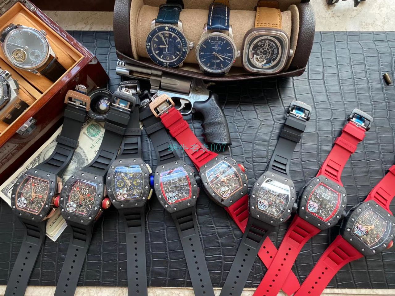 KV Factory V2锻造 carbon fiber  RICHARD MILLE  Replica Copy  Watches RM 011 LOTUS F1 TEAM 莲花车队限量版 / KVRM011LOTUSF1