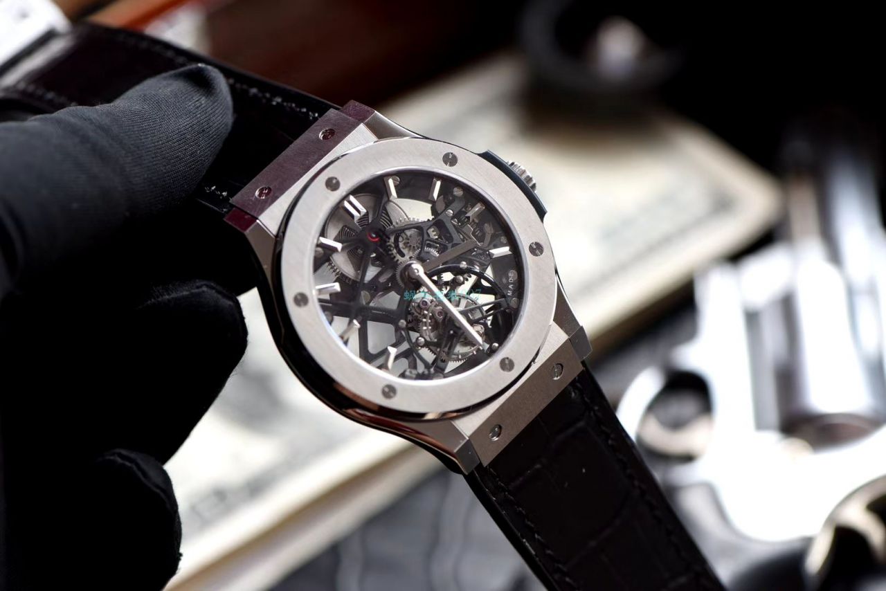 JB Factory  hublot 精 Replica  Tourbillon  Watches 经典融合系列505.TX.0170.LR wrist watches  / YB096