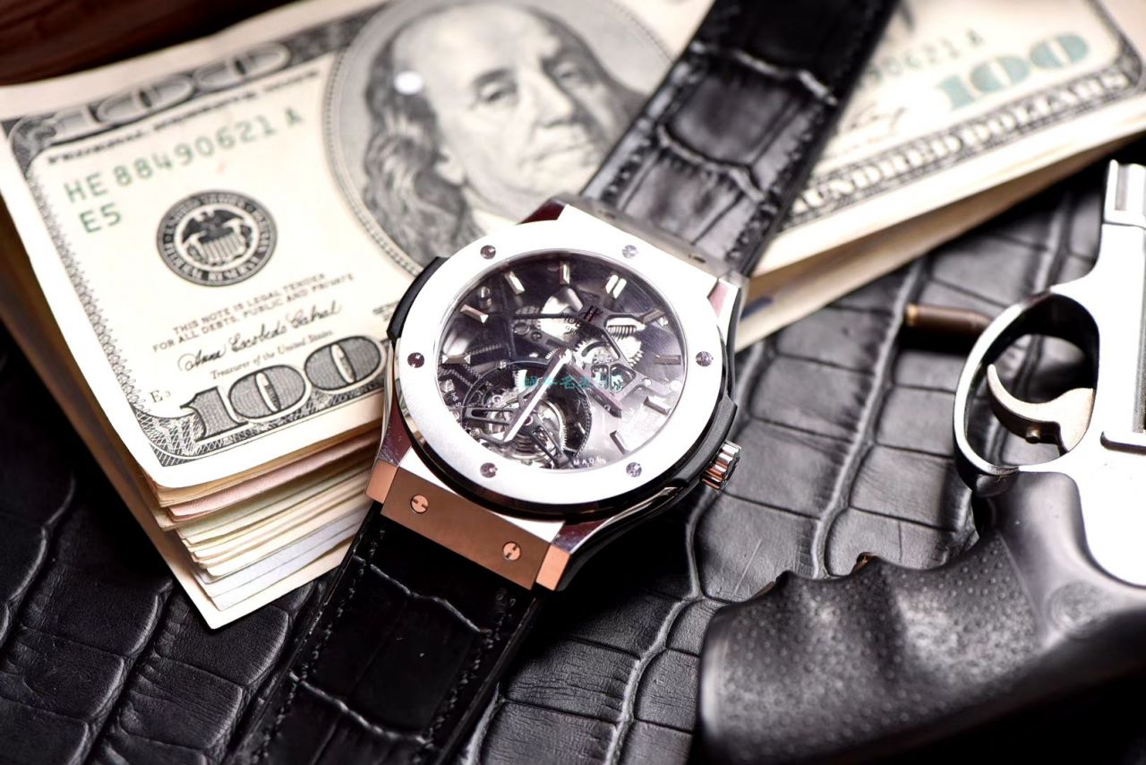 JB Factory  hublot  Replica  Tourbillon  Watches 经典融合系列505.CM.0140.LR wrist watches  / YB093
