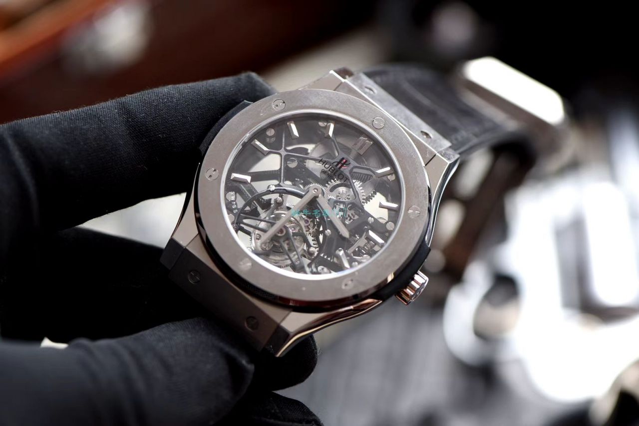 JB Factory  hublot  Replica  Tourbillon  Watches 经典融合系列505.CM.0140.LR wrist watches  / YB093