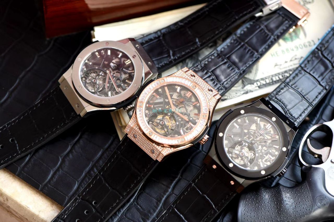 JB Factory  hublot 精 Replica  Tourbillon  Watches 经典融合系列505.TX.0170.LR wrist watches  / YB096