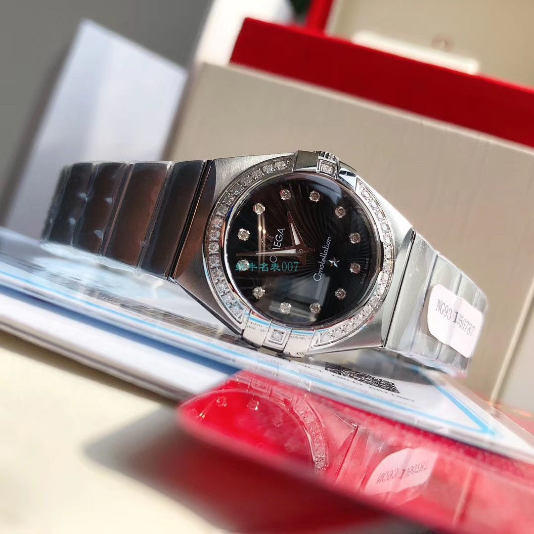 原单真钻女表OMEGA Constellation 系列123.15.27.60.51.002 wrist watches  / M703