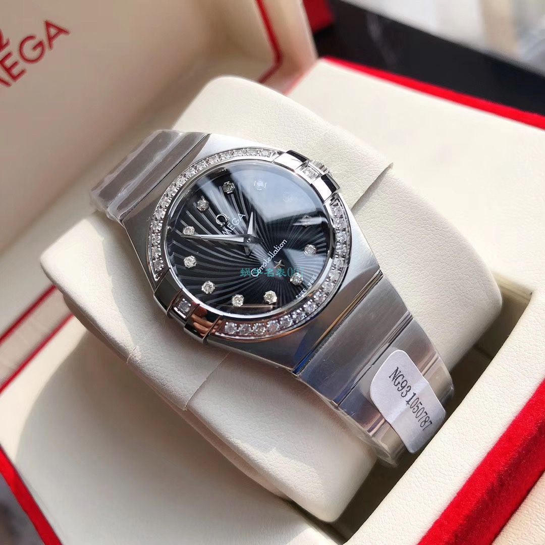 原单真钻女表OMEGA Constellation 系列123.15.27.60.51.002 wrist watches  / M703