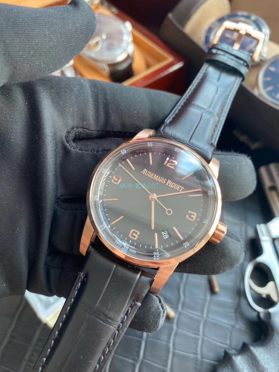 TNK Factory Audemars Piguet  Replica Copy  Watches CODE 11.59系列15210OR.OO.A002CR.01 wrist watches  / AP202
