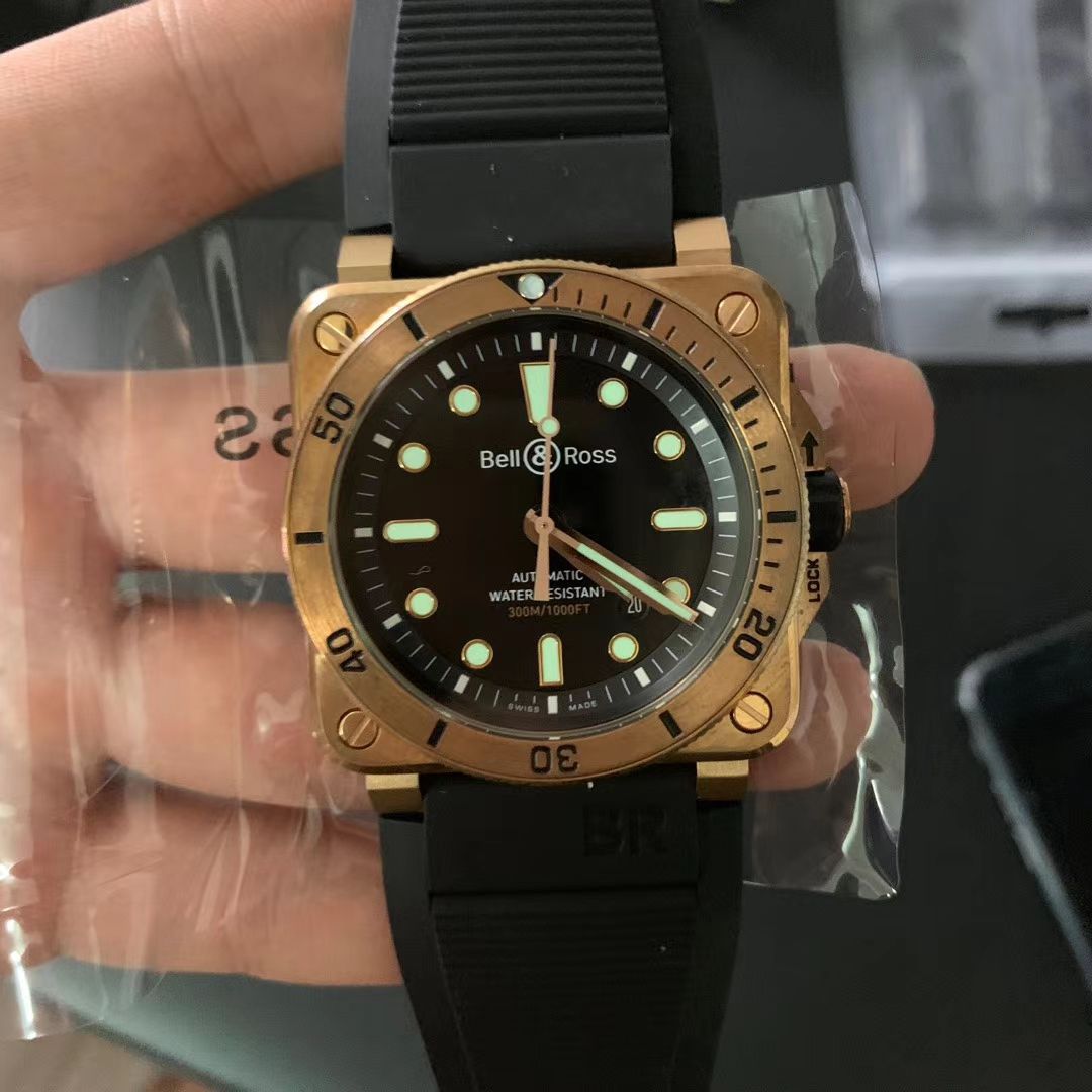 【BR Factory  Replica Copy Bell & Ross青铜 Watches 】 Bell & Ross INSTRUMENTS系列BR0392-D-BL-BR/SCA wrist watches  / BR0392divB