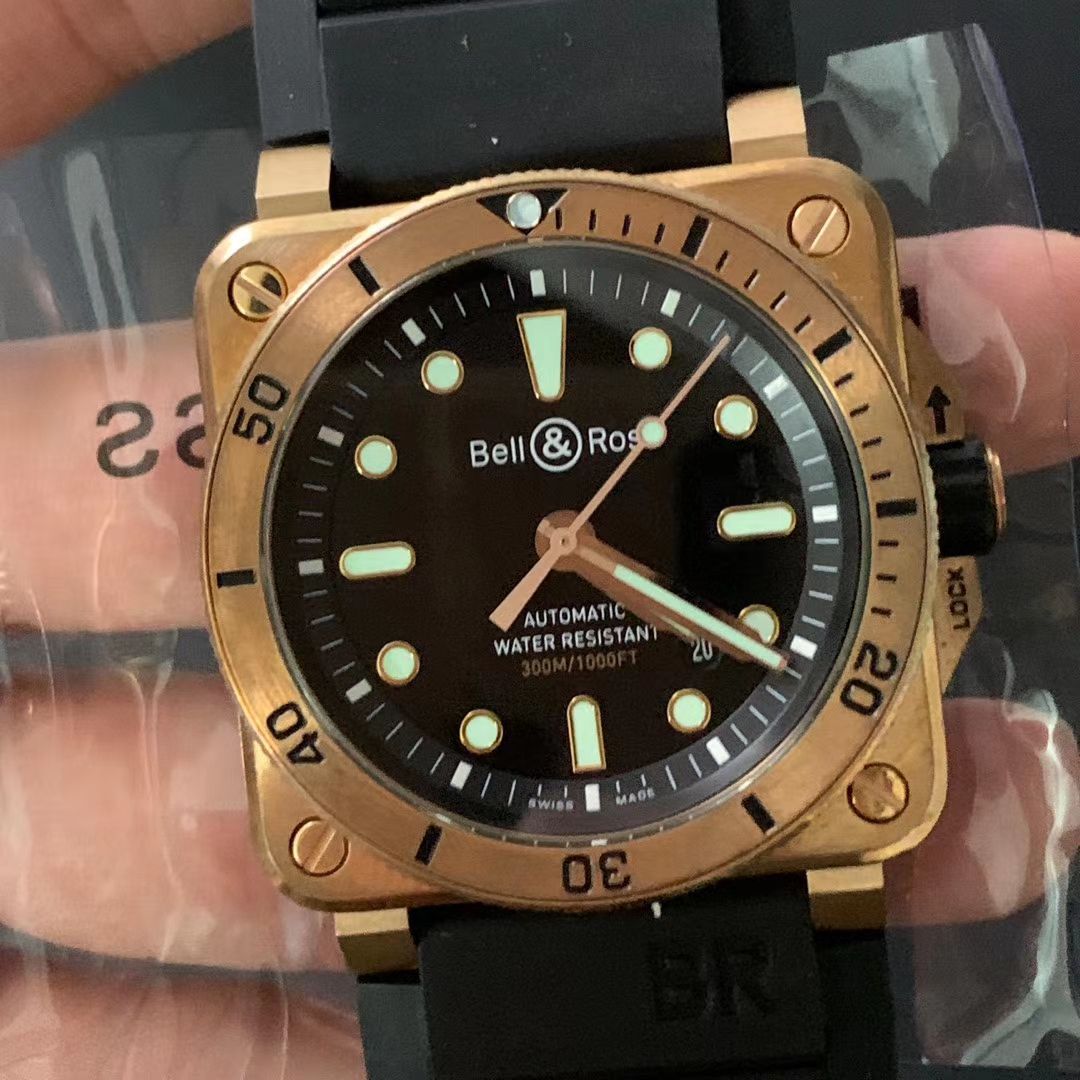 【BR Factory  Replica Copy Bell & Ross青铜 Watches 】 Bell & Ross INSTRUMENTS系列BR0392-D-BL-BR/SCA wrist watches  / BR0392divB
