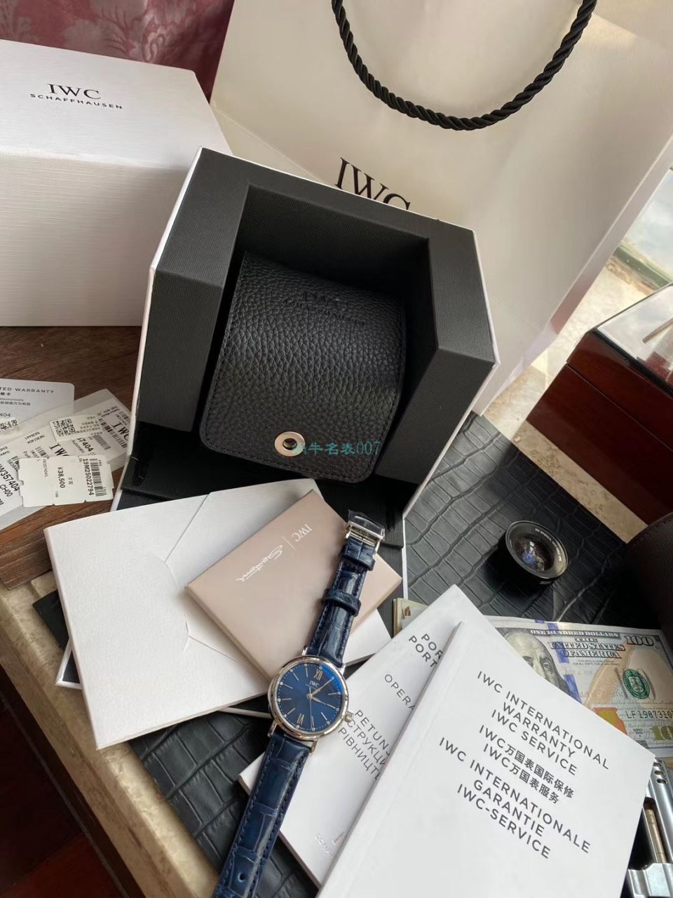 TOP 原单真钻 IWC 女表柏涛菲诺系列IW357404 wrist watches  / WG533