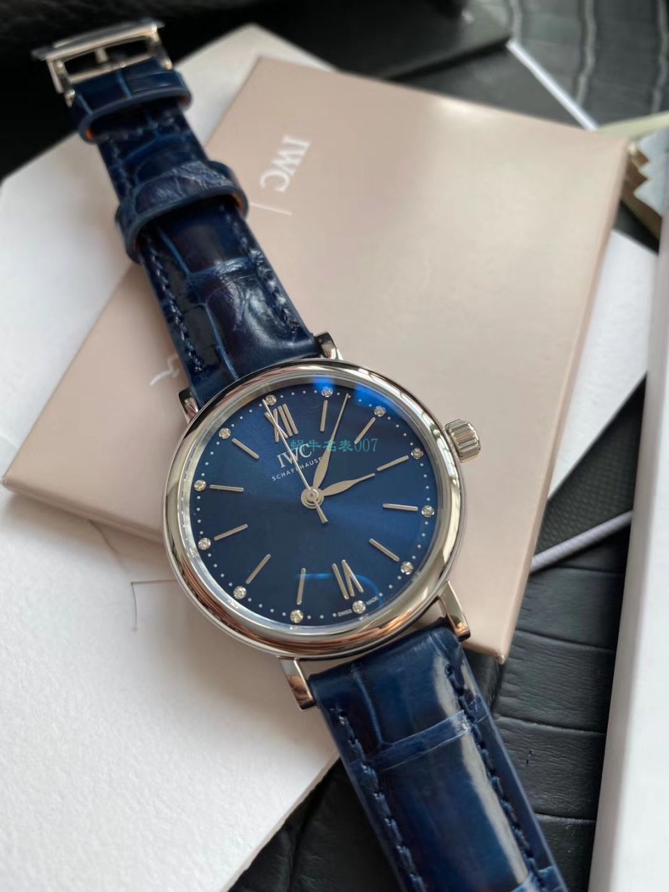  TOP 原单真钻 IWC 女表柏涛菲诺系列IW357404 wrist watches  / WG533