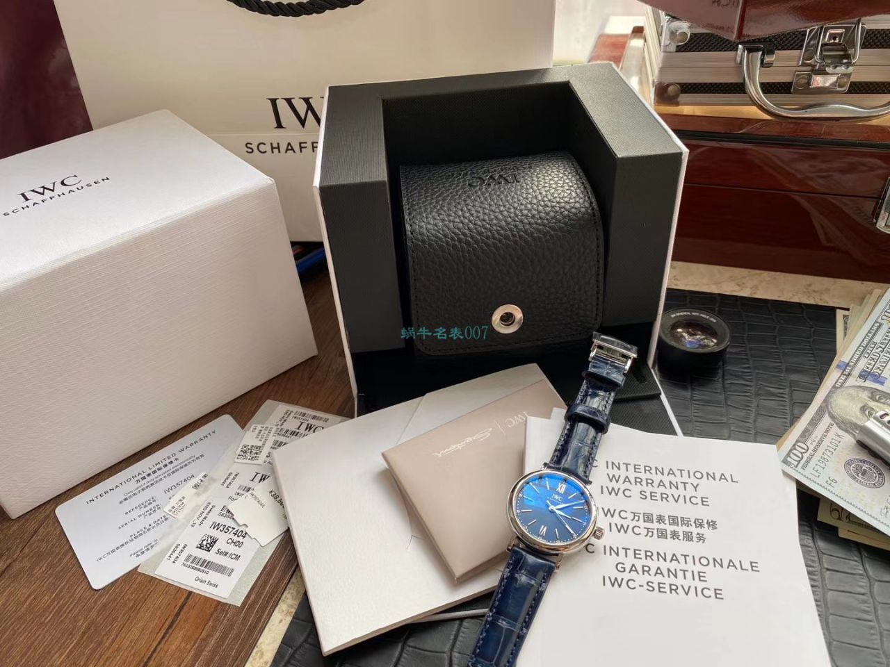  TOP 原单真钻 IWC 女表柏涛菲诺系列IW357404 wrist watches  / WG533