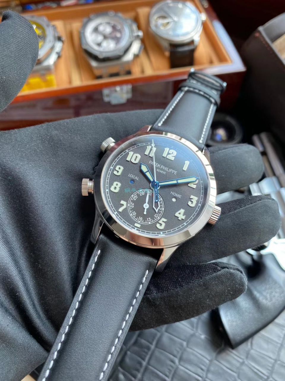 GR Factory  PATEK PHILIPPE  Replica Watches 复杂功能时计V2升级版5524G-001,5524R-001 wrist watches  / BD296