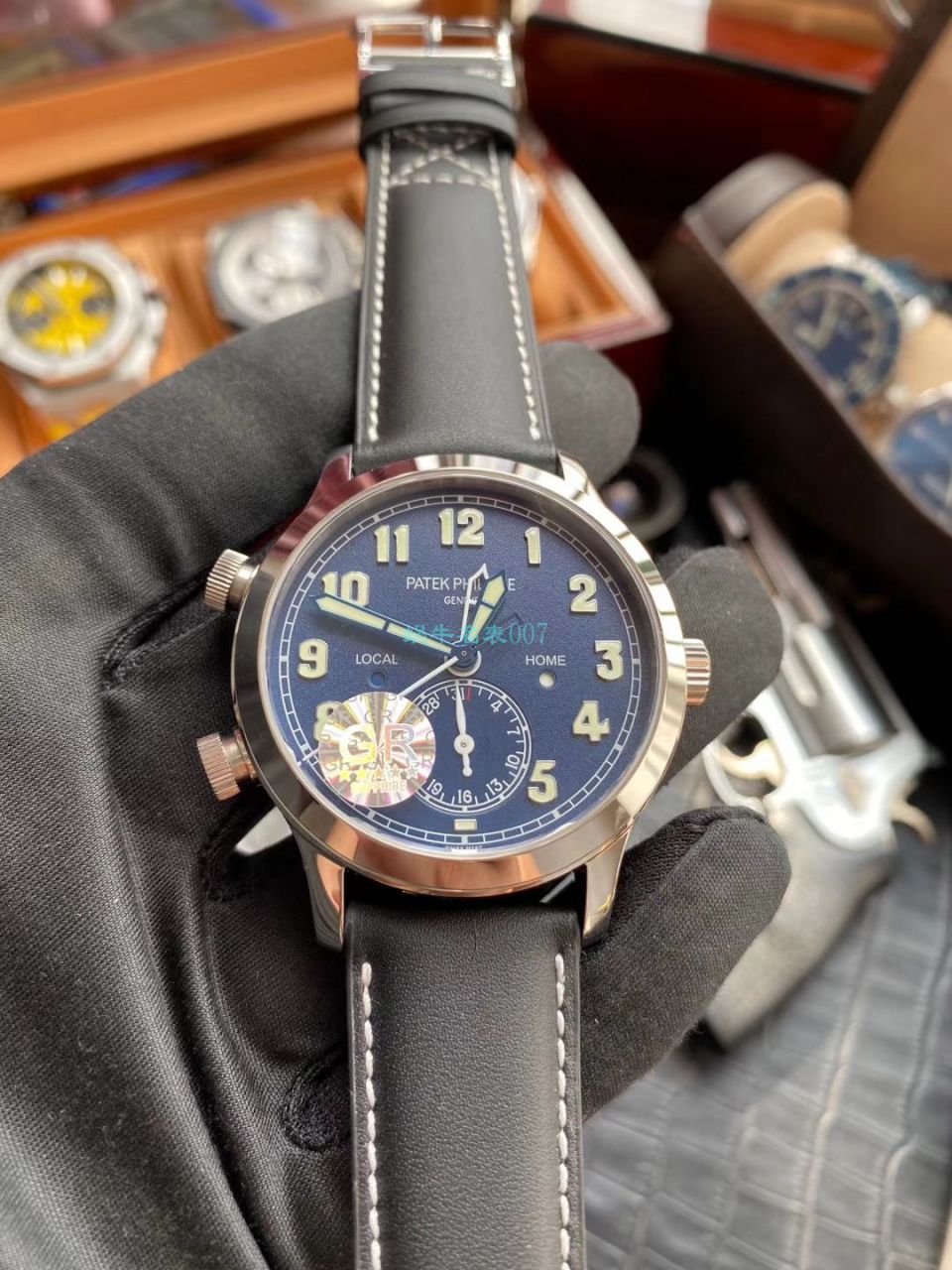GR Factory  PATEK PHILIPPE  Replica Watches 复杂功能时计V2升级版5524G-001,5524R-001 wrist watches  / BD296