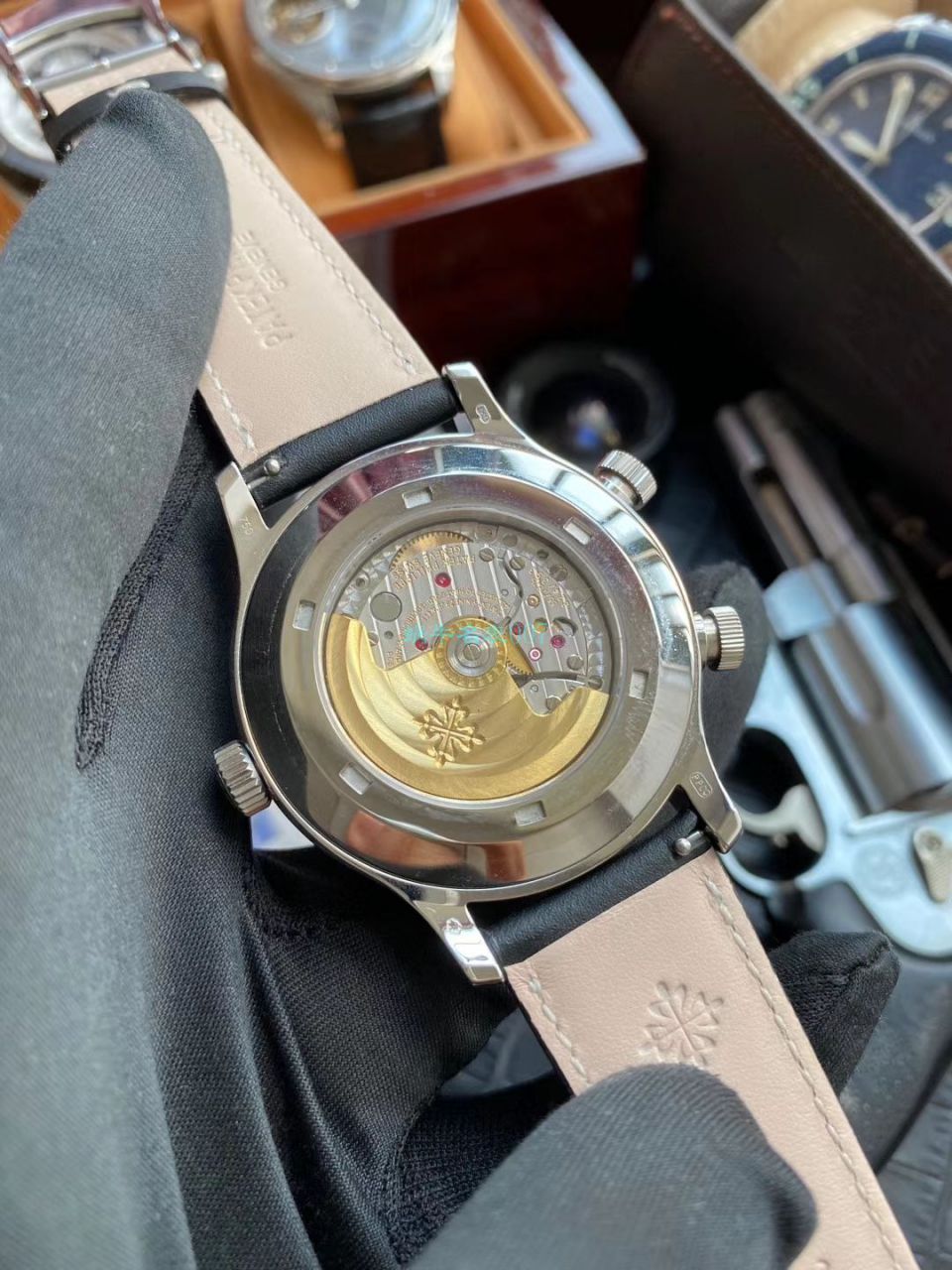 GR Factory  PATEK PHILIPPE  Replica Watches 复杂功能时计V2升级版5524G-001,5524R-001 wrist watches  / BD296