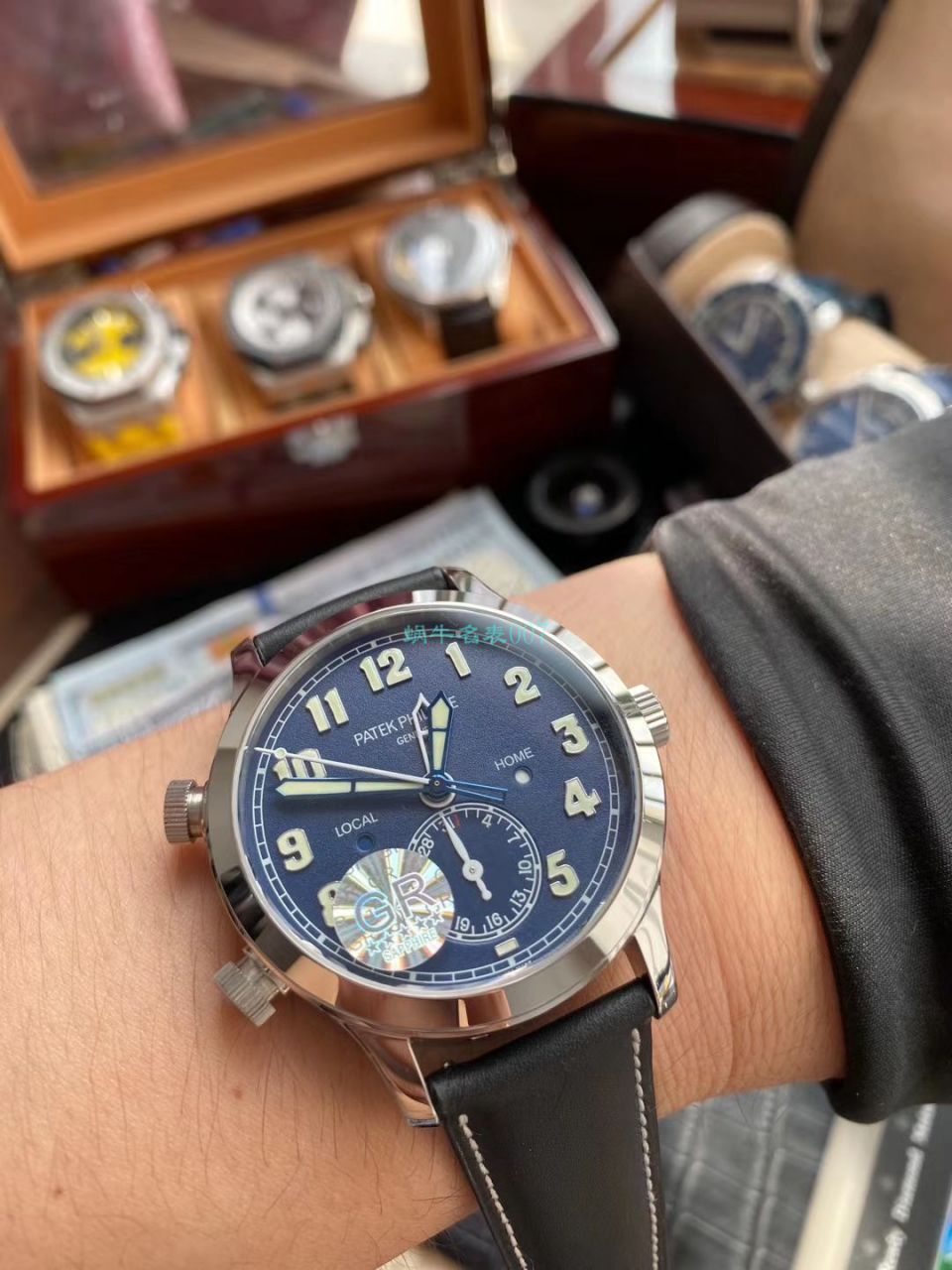 GR Factory  PATEK PHILIPPE  Replica Watches 复杂功能时计V2升级版5524G-001,5524R-001 wrist watches  / BD296