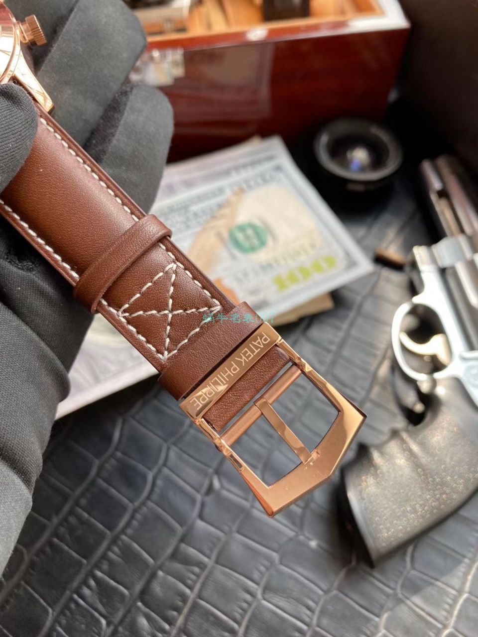 GR Factory  PATEK PHILIPPE  Replica Watches 复杂功能时计V2升级版5524G-001,5524R-001 wrist watches  / BD296