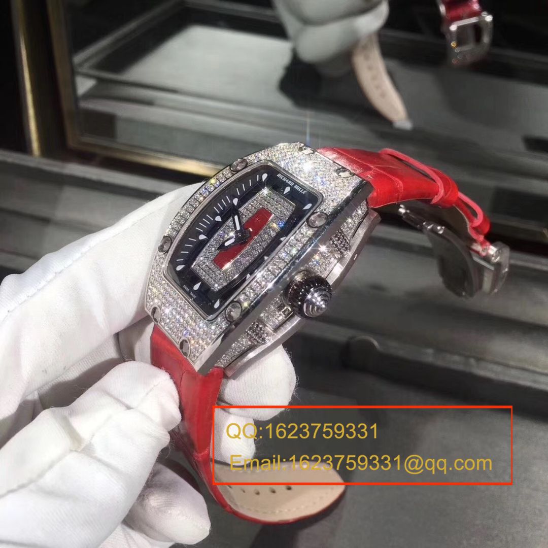 RICHARD MILLE Replica Watches  RICHARD MILLE 女士系列RM07-01镶钻 wrist watches  / RM007T