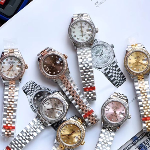 TW Factory  High quality  Replica Watches  Rolex 女装28MM  Datejust m279381rbr-0003，m279383rbr-0021 wrist watches 