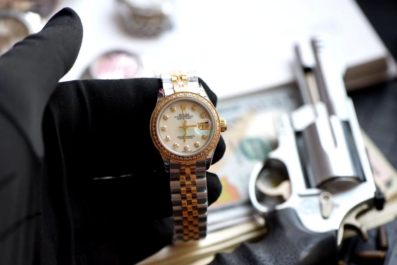 TW Factory  High quality  Replica Watches  Rolex 女装28MM  Datejust m279381rbr-0003，m279383rbr-0021 wrist watches  / R612