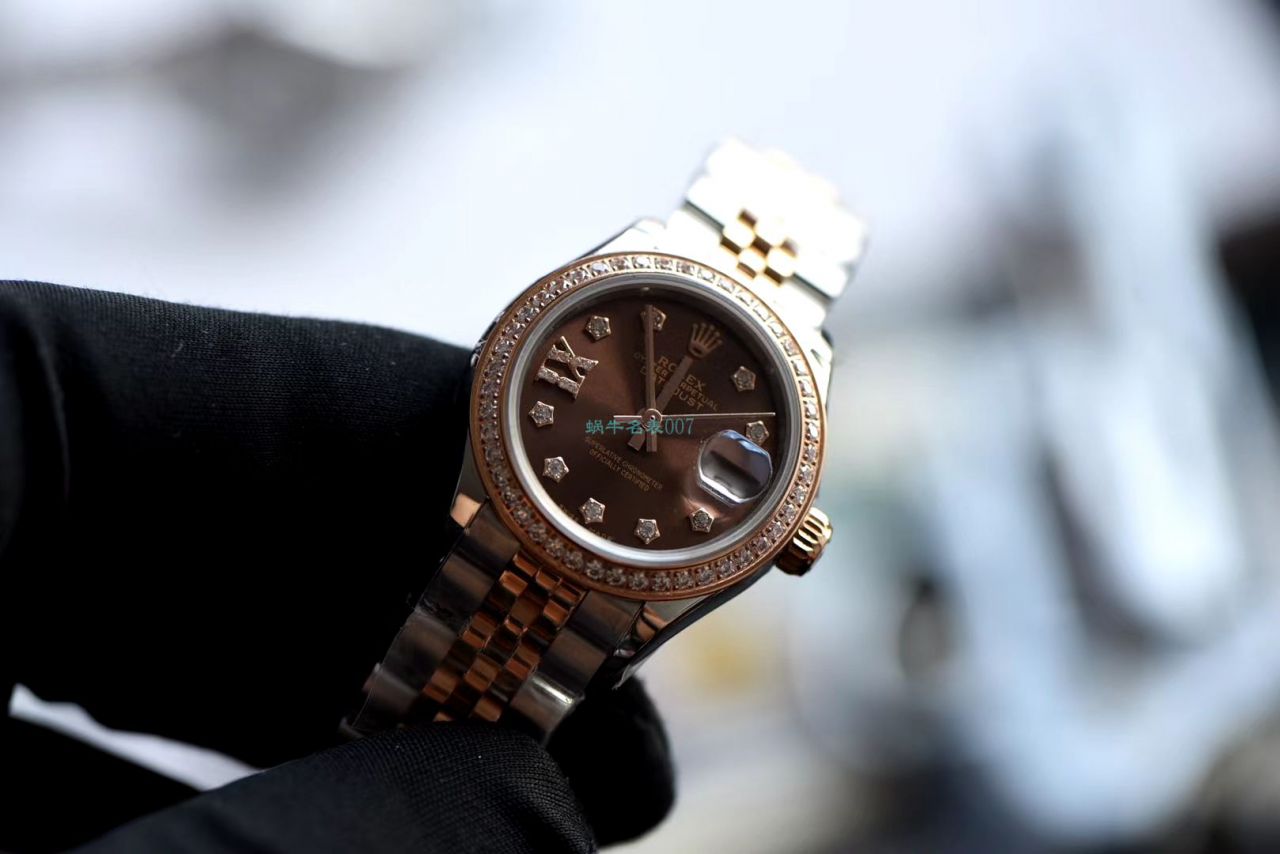 TW Factory  High quality  Replica Watches  Rolex 女装28MM  Datejust m279381rbr-0003，m279383rbr-0021 wrist watches  / R612