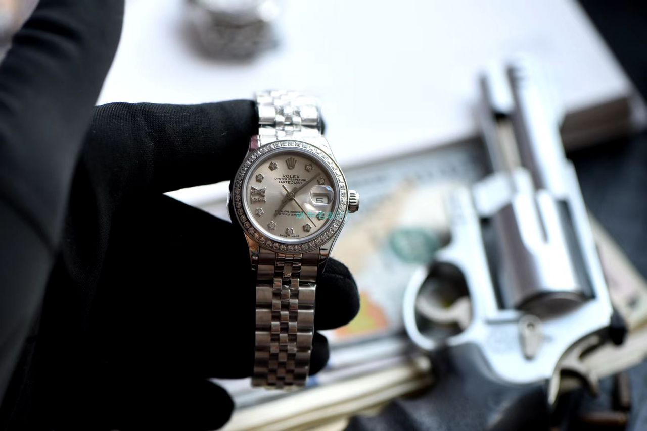 TW Factory  High quality  Replica Watches  Rolex 女装28MM  Datejust m279381rbr-0003，m279383rbr-0021 wrist watches  / R612