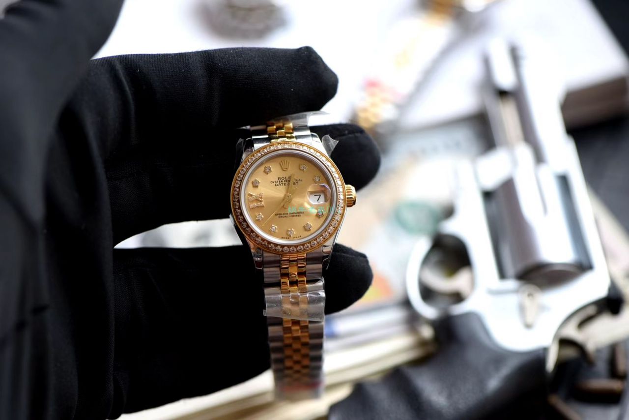 TW Factory  High quality  Replica Watches  Rolex 女装28MM  Datejust m279381rbr-0003，m279383rbr-0021 wrist watches  / R612