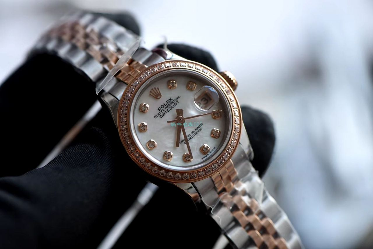 TW Factory  High quality  Replica Watches  Rolex 女装28MM  Datejust m279381rbr-0003，m279383rbr-0021 wrist watches  / R612