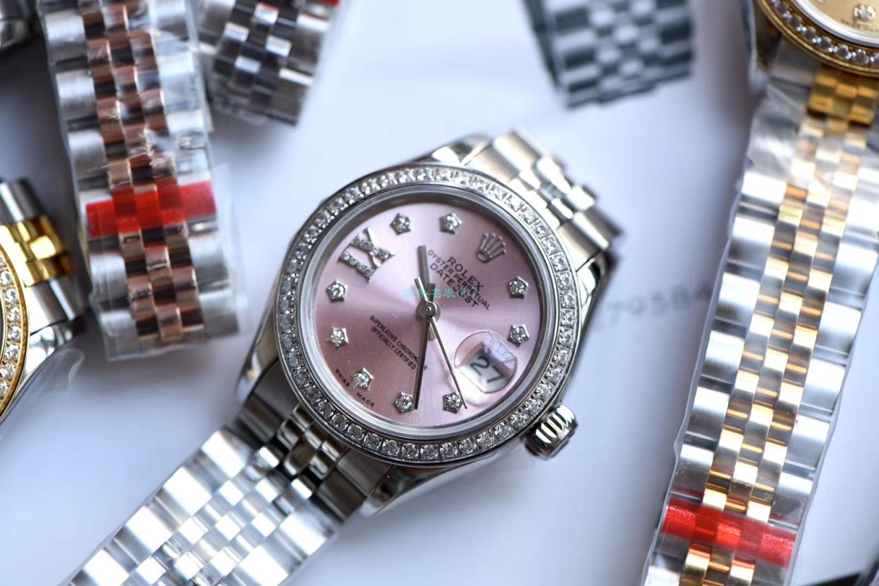 TW Factory  High quality  Replica Watches  Rolex 女装28MM  Datejust m279381rbr-0003，m279383rbr-0021 wrist watches  / R612