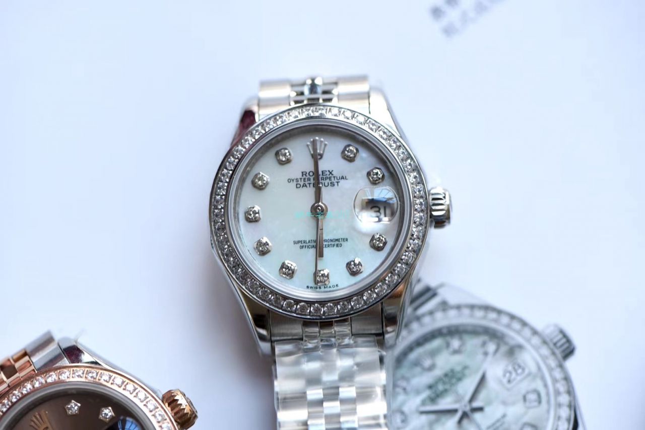 TW Factory  High quality  Replica Watches  Rolex 女装28MM  Datejust m279381rbr-0003，m279383rbr-0021 wrist watches  / R612